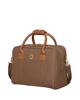IT Luggage Enduring Tan Small Holdall Bag with Shoulder Strap