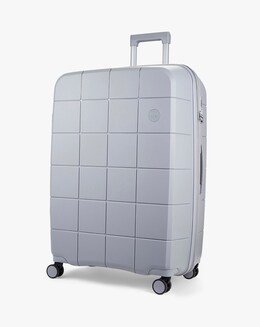 Rock Pixel Grey Large Suitcase