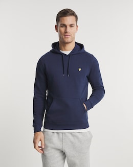 Lyle &amp; Scott Navy Classic Pullover Hoodie