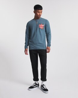 Joe Browns Union Jack Henley T-Shirt