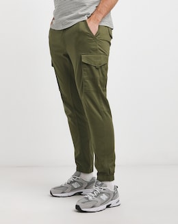 Jack &amp; Jones Paul Flake Cargo Trouser - Green