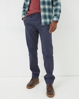 Fatface Navy Modern Coastal Chinos