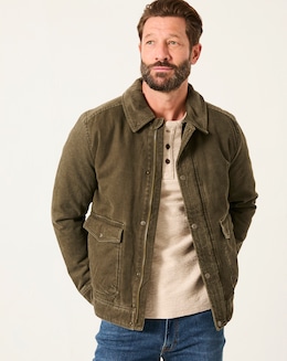 FatFace Warton Jacket (Regular &amp; Tall) - Khaki