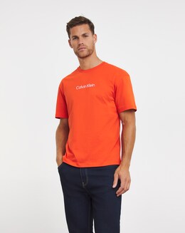 Calvin Klein Orange Hero Logo T-Shirt