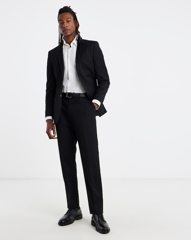 Men's Black Suit Trousers | Black Suit Pants | Jacamo Men's Black Suit Trousers | Black Suit Pants | Jacamo