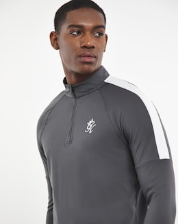 Gym King Core Plus Poly Funnel 1/4 Zip Top