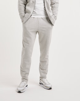 Grey Marl Open Hem Joggers