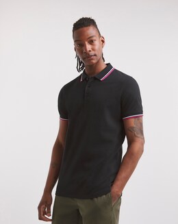 Tipped Pique Polo Long