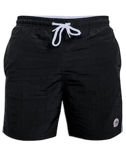 D555 Big &amp; Tall Yarrow Full Length Swim Short - Black