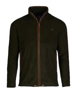 Raging Bull Fleece Zip Through Jacket Forest
