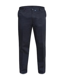 D555 Bruno Stretch Indigo Chino Pant With Xtenda Waist