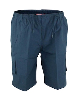 D555 Big &amp; Tall Nick Cargo Short with Shaped Leg Pockets - Navy