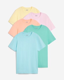 5 Pack Multi T-shirts