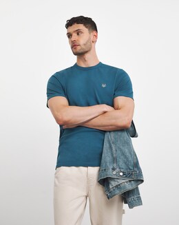 Panther Embroidered T-shirt Long