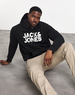 Jack &amp; Jones Corp Logo Sweat Hood