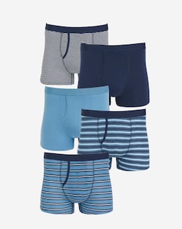 5 Pack Blue Stripe A Fronts