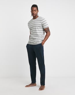 Stripe Jersey Pyjama Set
