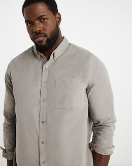 Baby Cord Check Shirt Regular