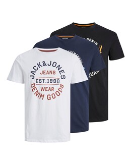 Jack &amp; Jones 3 Pack T-Shirts