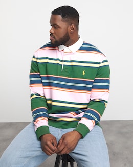 Polo Ralph Lauren Pink Stripe Rugby