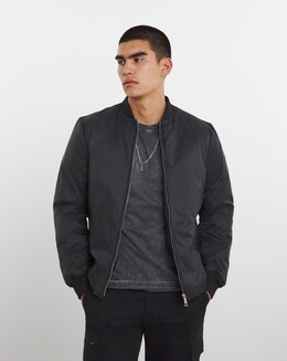 Black Padded Bomber
