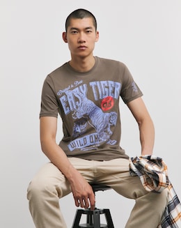 Joe Browns Easy Tiger T-Shirt Long Length