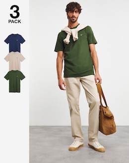 Voi Storm 3 Pack T-Shirt Long Length