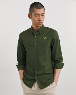 Voi Long Sleeve Oxford Shirt Long Length