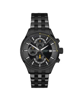 Sekonda Speed Mens Black Dual Time Watch