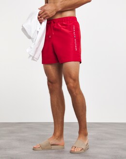Tommy Hilfiger Red Logo Swimshort