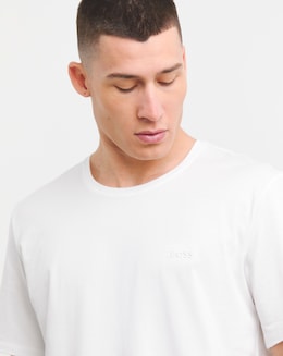 BOSS Mix and Match Crew White Neck T-Shirt