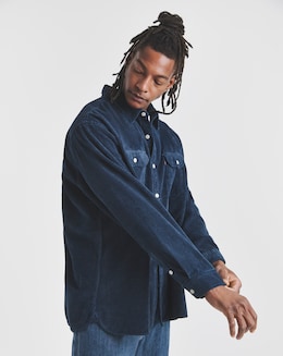 Levi's Jackson Worker Cord Overshirt - Vintage Indigo
