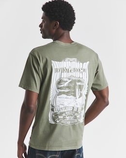 Levi's Short Sleeve Vintage Fit Back Graphic T-Shirt - Green