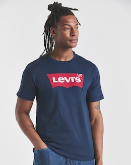Levi's Classic Short Sleeve Batwing T-Shirt - Navy
