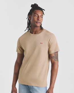 Levi's Short Sleeve Housemark T-Shirt - Biege