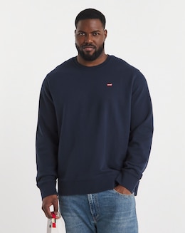Levi's Housemark Classic Crew Sweat - Navy