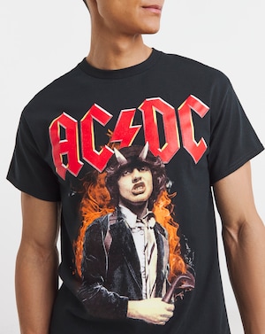 ACDC Graphic Band T-Shirt - Black - Image 2