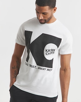 Kaiser Cheifs Graphic Band T-Shirt - White