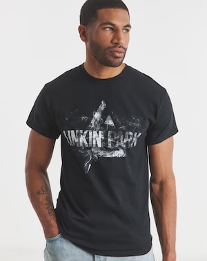 Linkin Park Graphic Band T-Shirt - Black - Image 1
