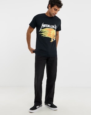 Metallica Graphic Band T-Shirt - Black - Image 3