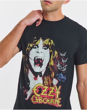 Ozzy Osbourne Graphic T-Shirt - Black - Image 2