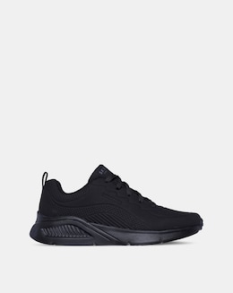 Skechers Deboss Durabuck Fashion Trainers - Black
