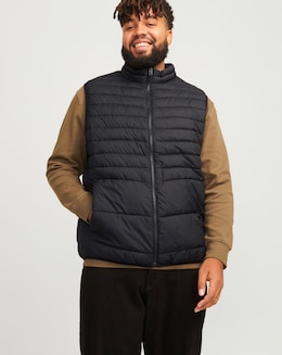 Jack &amp; Jones State Packable Puffer Gilet - Black