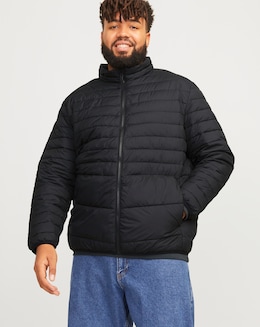 Jack &amp; Jones State Packable Puffer Coat - Black
