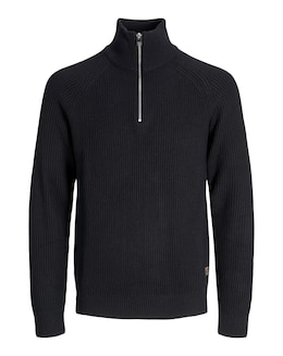 Jack &amp; Jones Pannel Knit Half Zip