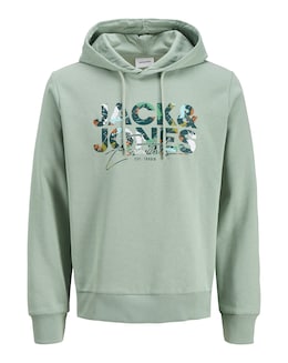 Jack &amp; Jones Geplas Sweat Hood - Green
