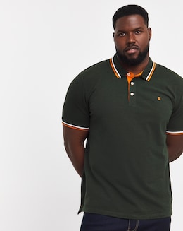 Jack &amp; Jones Paulos Tipped Polo - Green