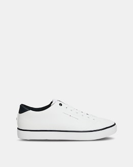 Tommy Hilfiger Leather Trainers - White