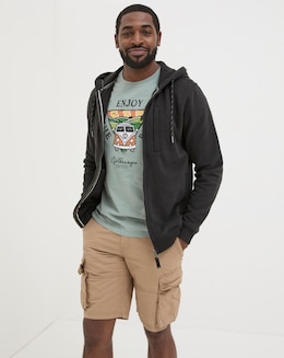 FatFace Brooke Cotton Zip Through Hoody