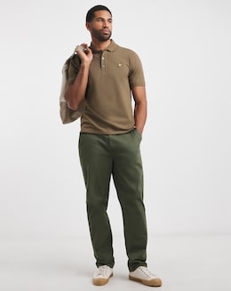 Lyle &amp; Scott Brown Classic Short Sleeve Polo